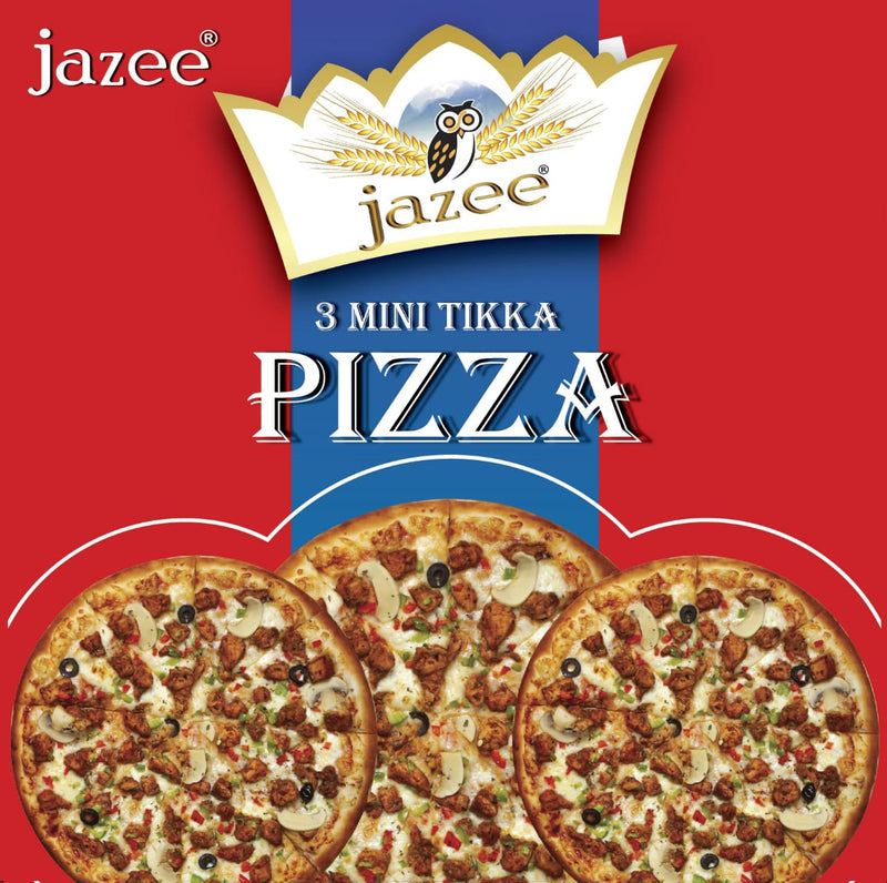 Jazee Chicken Tikka Mini Pizza - 3 Pack